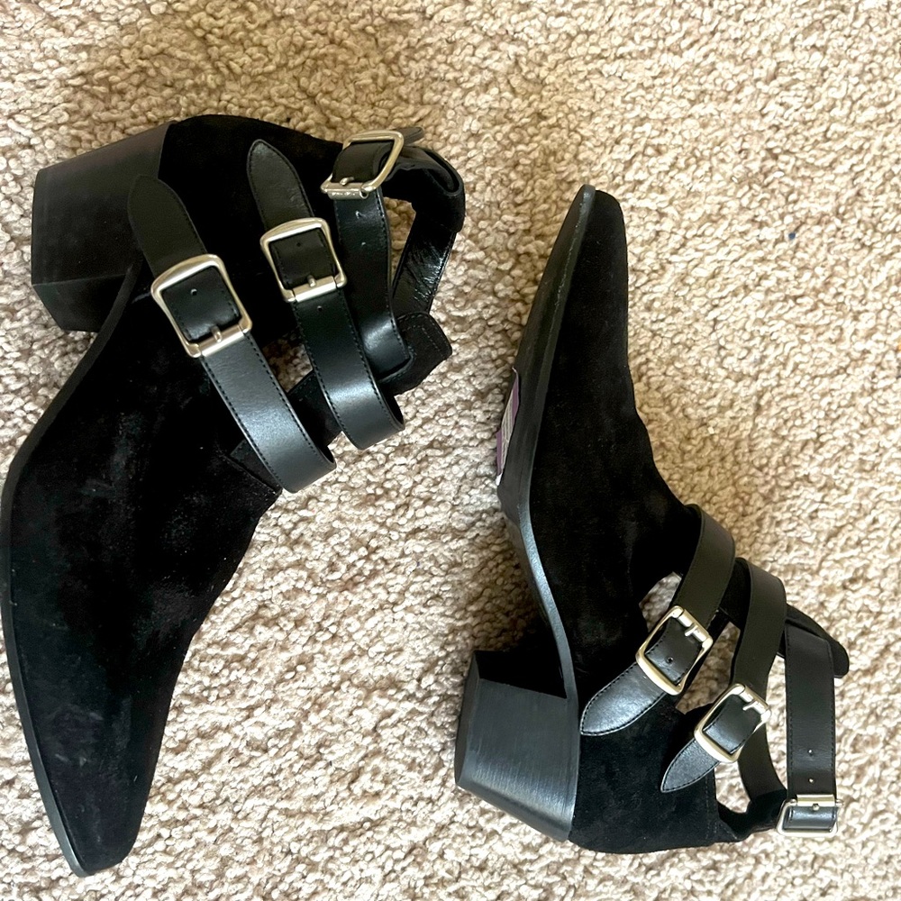 Saint Laurent strappy boots size 37.5. Brand new. - Picture 2 of 4